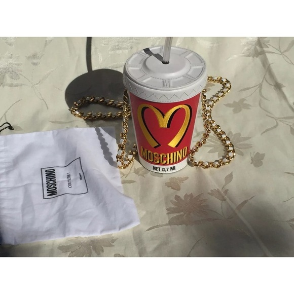 MOSCHINO COUTURE JEREMY SCOTT MC'DONALDS BAG - Picture 2 of 8